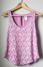 Load image into Gallery viewer, Women's Talula lilac purple tank top floral pattern size extra small