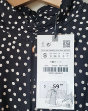 Load image into Gallery viewer, Zara Polka Dot Wrap Dress (Size Small)