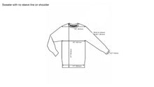 Load image into Gallery viewer, Black Beaded Vintage Style Wool Sweater (Size XS)