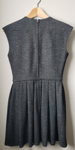 Load image into Gallery viewer, Talula Pleated Dark Grey Dress (Size 4)
