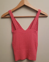 Load image into Gallery viewer, Wilfred Pink Cropped Sweater Tank (Size XS)
