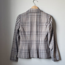 Load image into Gallery viewer, Jones New York Plaid Blazer (Size 4P/Small)
