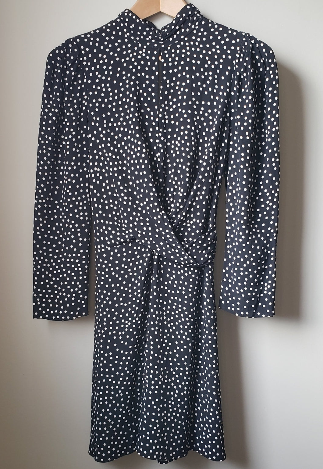 Zara Polka Dot Wrap Dress (Size Small)