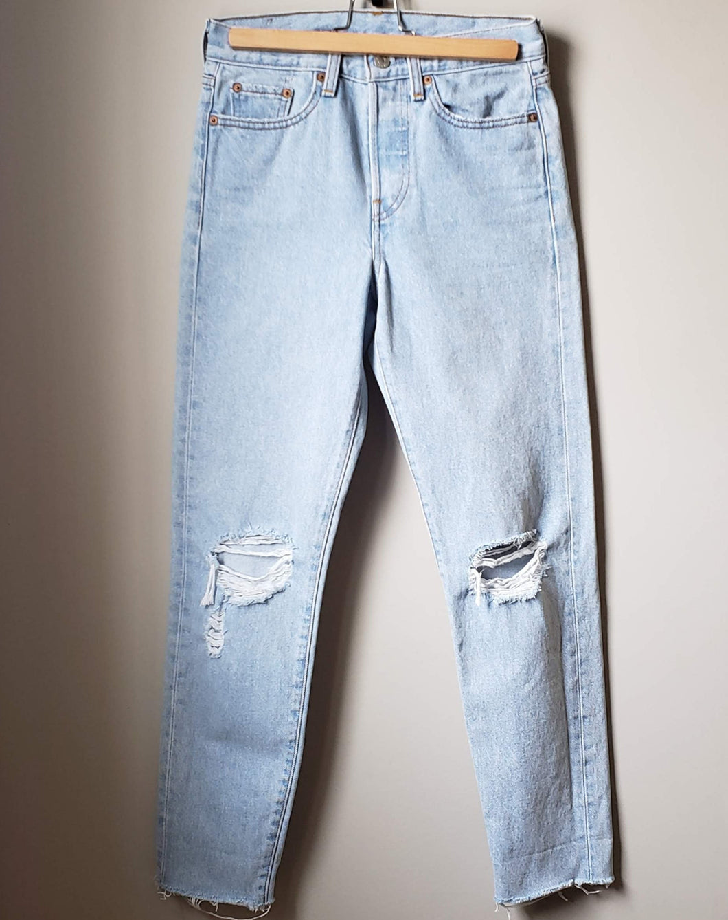 Levi's Destroyed Denim (Size 24-25)