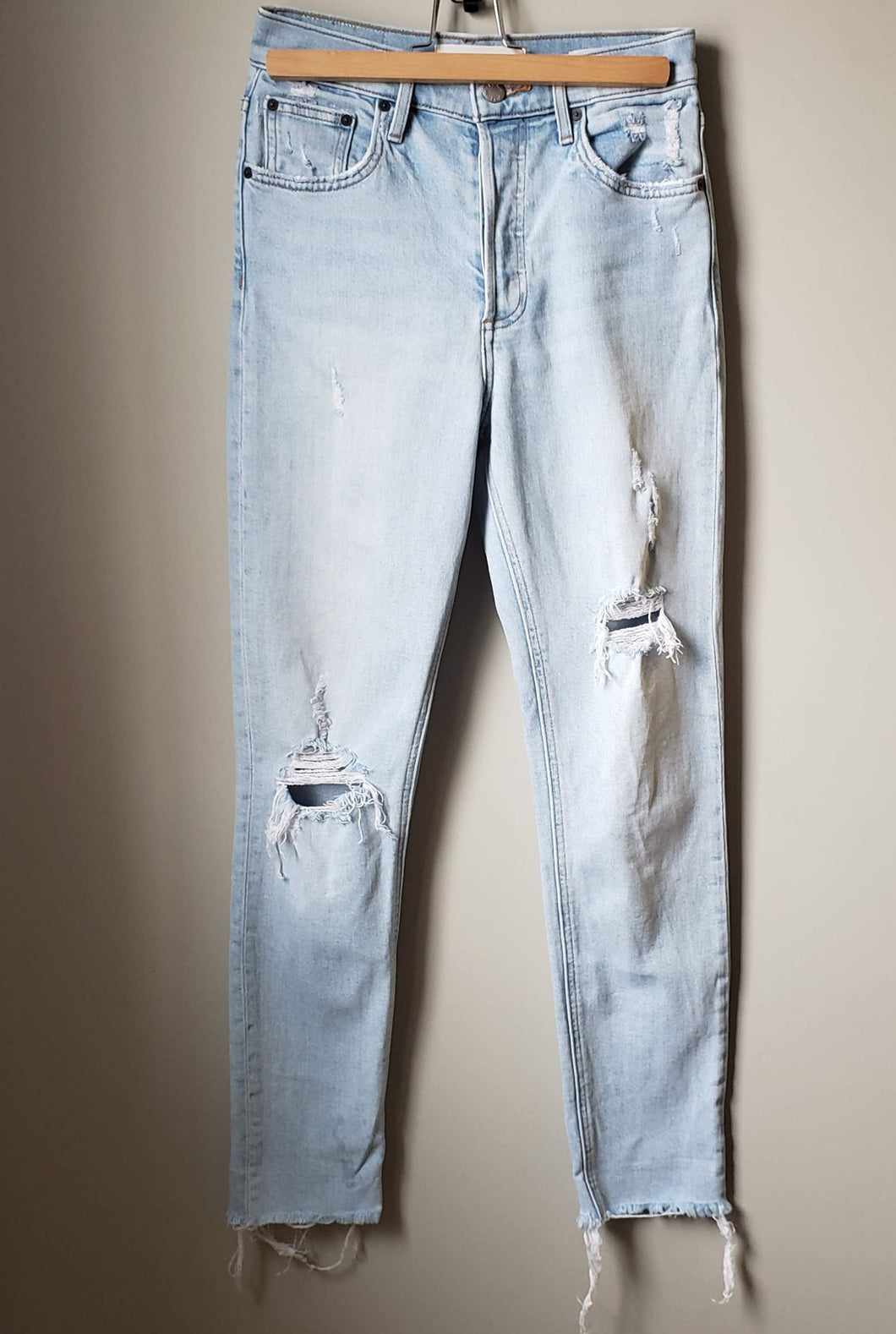 Denim Forum Destroyed Jeans (Size 25)