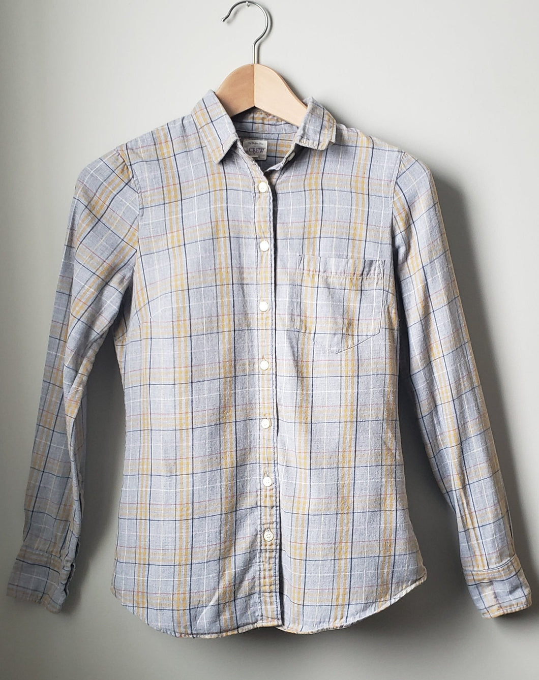 J.Crew Plaid Shirt (Size XXS)